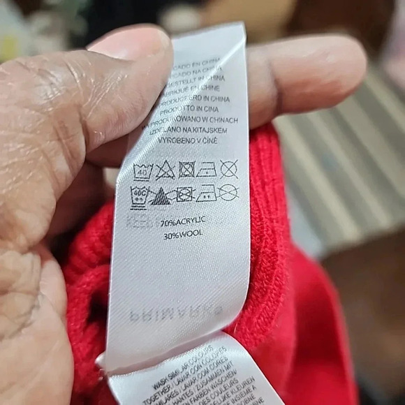 Primark wool blend bear print sweater. Nwt. Size small - Picture 6 of 8